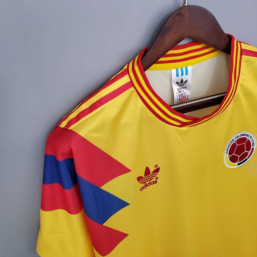 Camisa Colômbia Retrô 1990