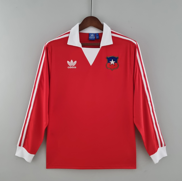 Camisa Manga Longa Retrô Chile 1982