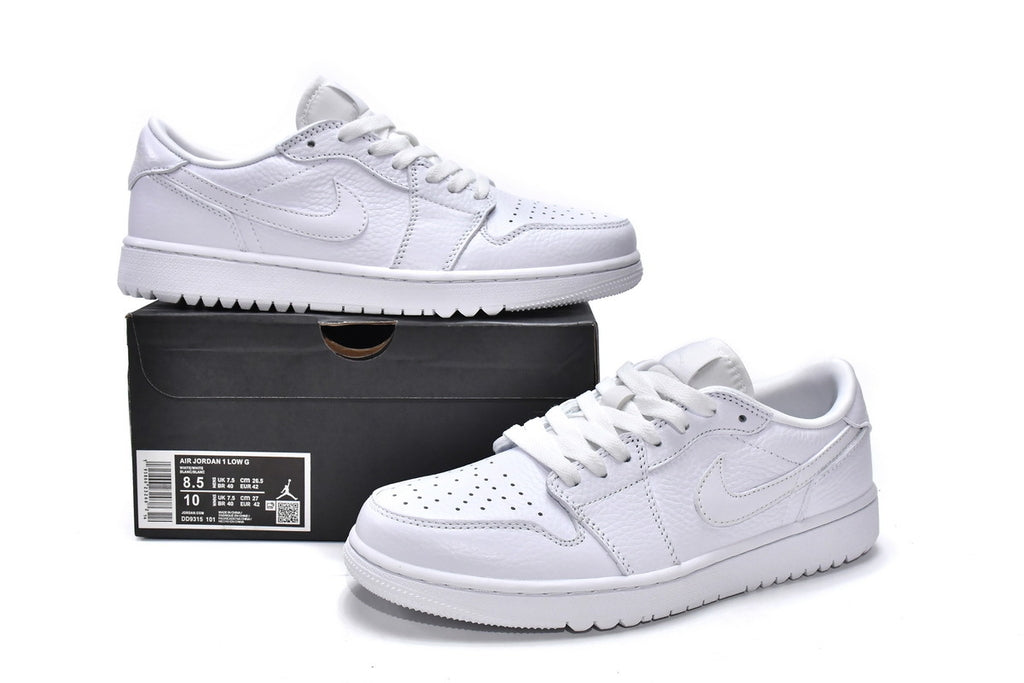Air Jordan 1 Low Golf Triple White