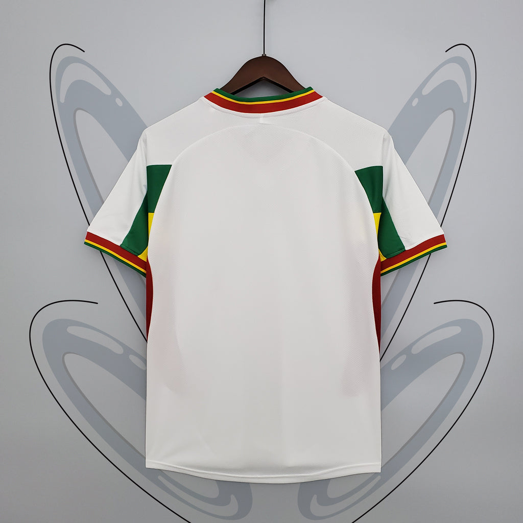 Camisa Senegal Retrô 2002 Branca