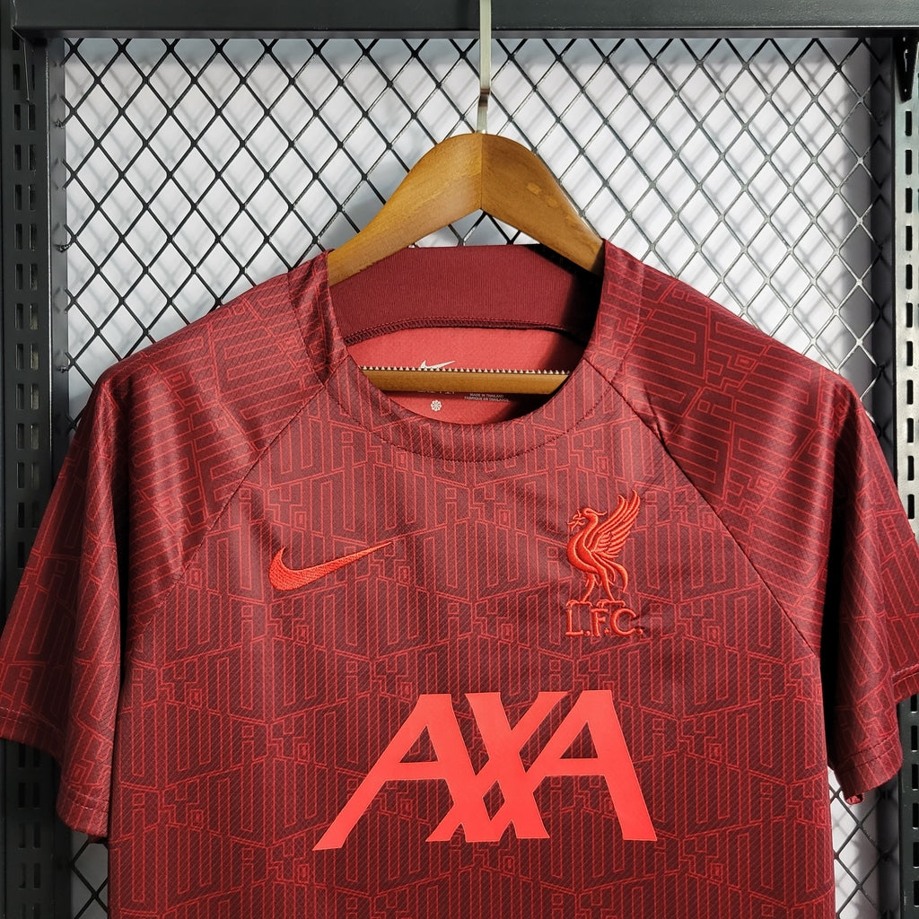 Camisa Liverpool Treino Red 2022/2023