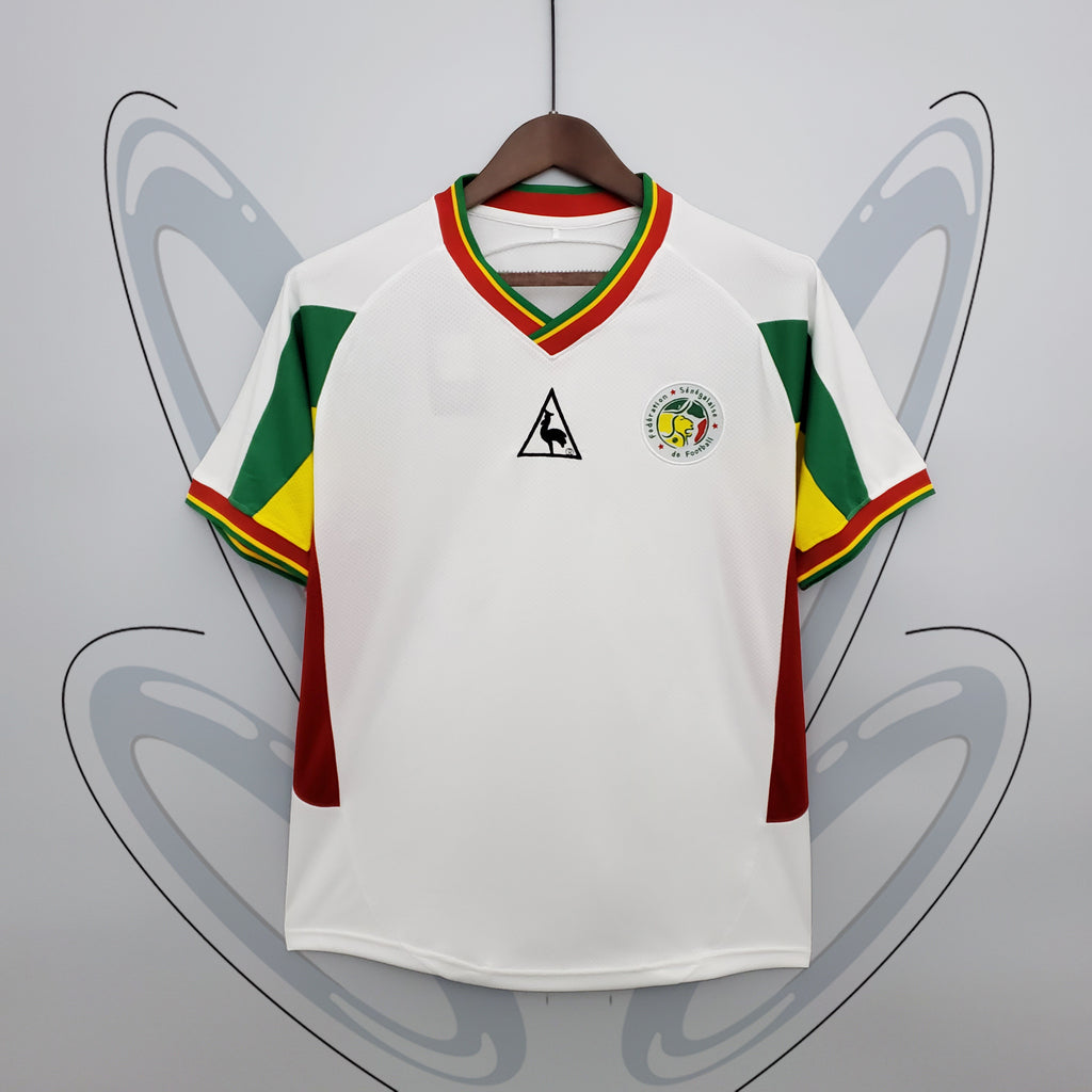 Camisa Senegal Retrô 2002 Branca