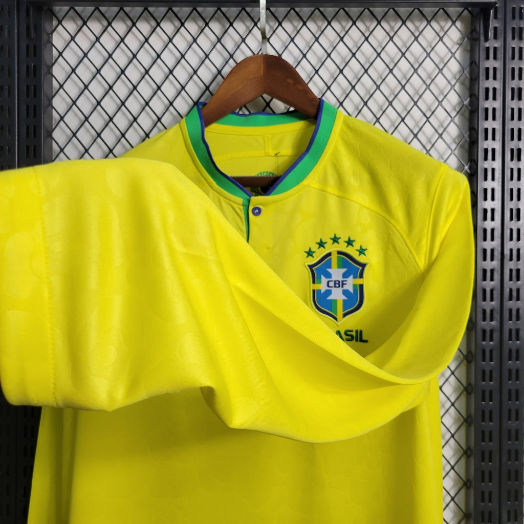 Camisa Manga Longa Seleção Brasileira I 2022/2023