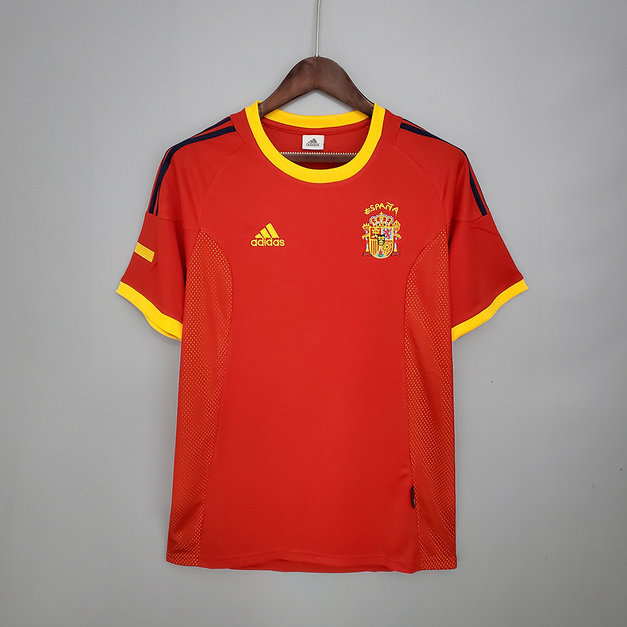 Camisa Espanha Retrô 2002