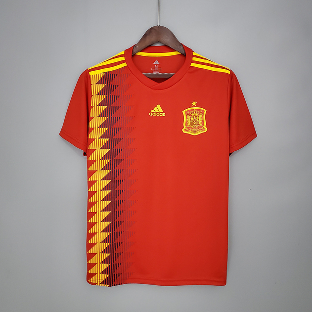 Camisa Espanha Retrô 2018