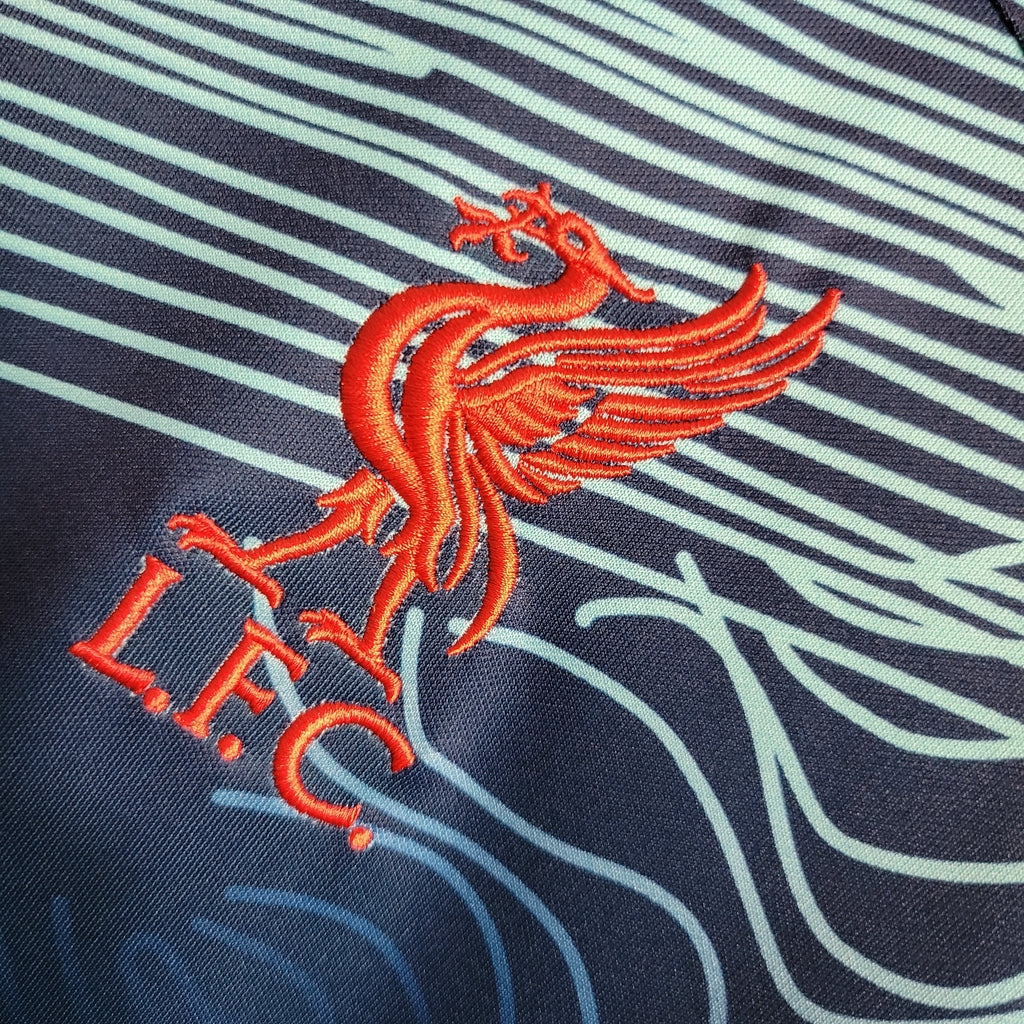 Camisa Liverpool Treino Blue 2022/2023