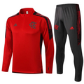 Conjunto Flamengo Vermelho e Preto - Adidas