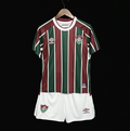 Conjunto Infantil Fluminense Vermelho I - Camisa e Shorts - Umbro
