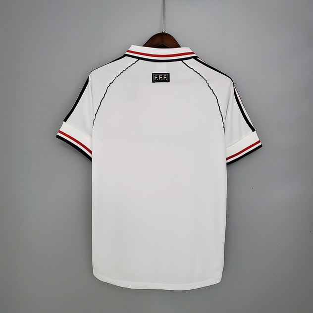 Camisa França Retrô 1998 Branca