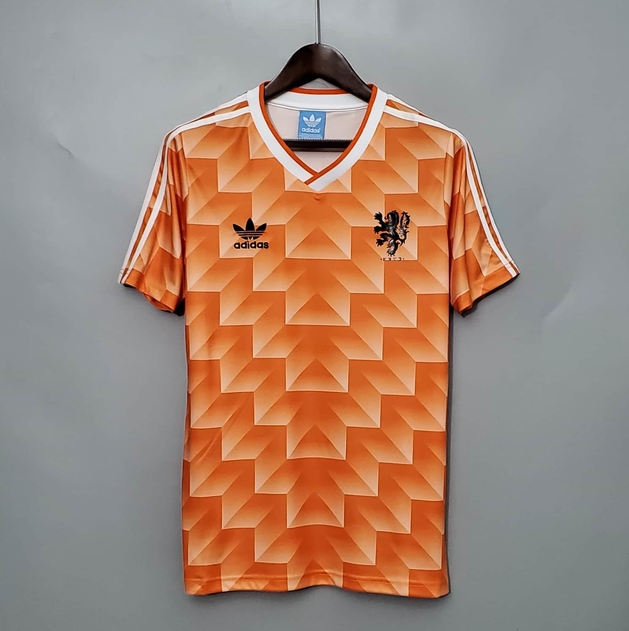 Camisa Holanda Retrô 1988 Laranja