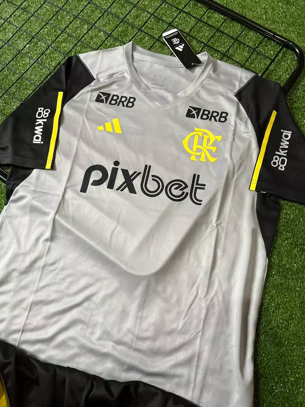 Kit Treino Cinza - Flamengo 2024/2025