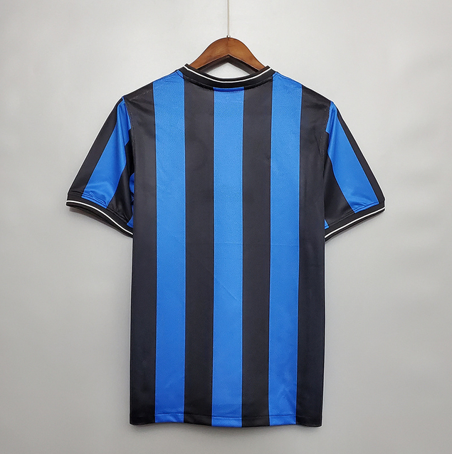 Camisa Inter de Milão Retrô 2010 Azul e Preta