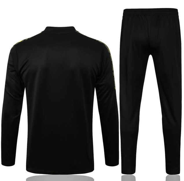 Conjunto Internacional Preto e Verde - Adidas