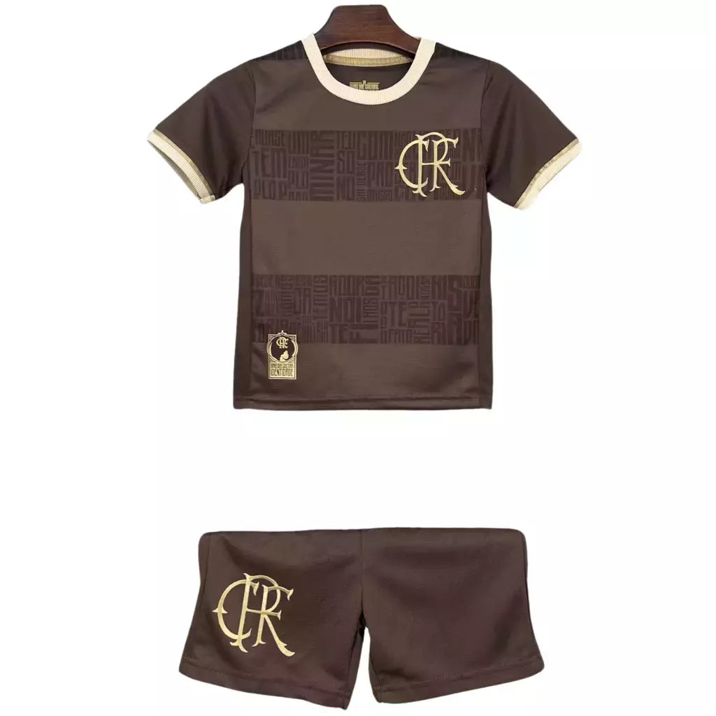 Conjunto Infantil - Flamengo Consciência Negra 2024/2025