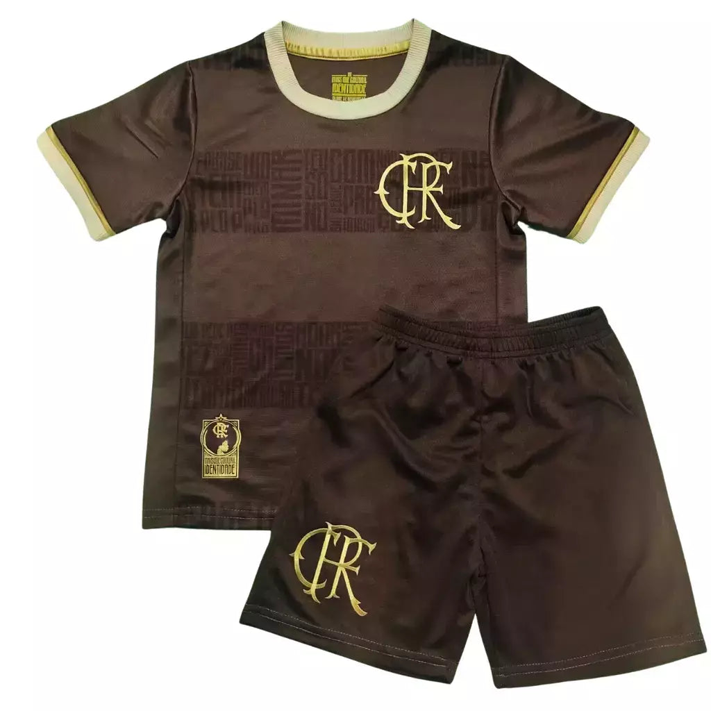 Conjunto Infantil - Flamengo Consciência Negra 2024/2025