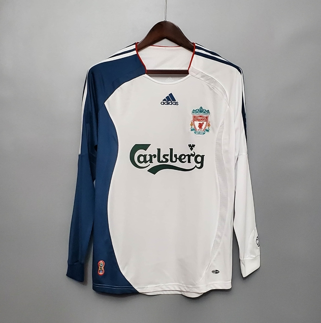 Camisa Manga Longa Retrô Liverpool 2006/2007