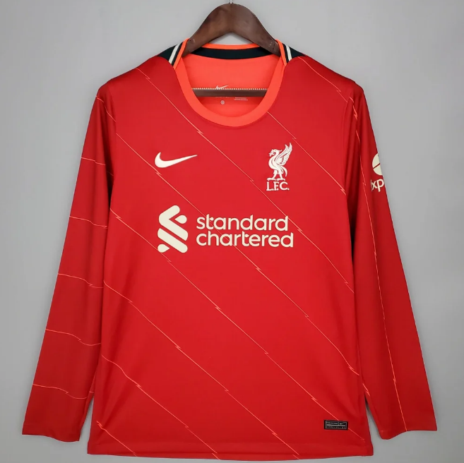 Camisa Manga Longa Liverpool I 2021 / 2022