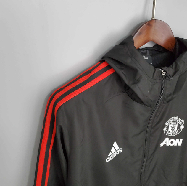 Corta Vento Manchester United Preto - Adidas