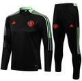 Conjunto Manchester United Preto - Adidas