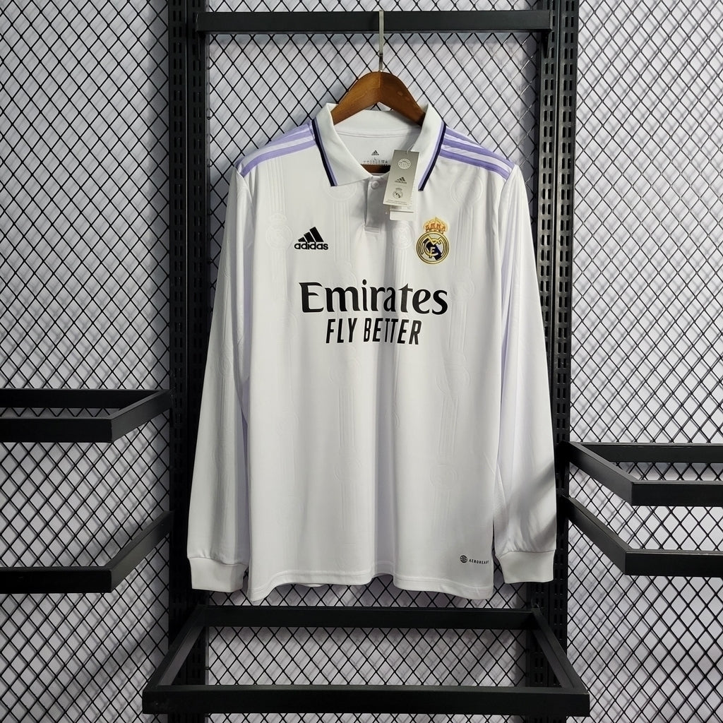 Camisa Manga Longa Real Madrid I 2022/2023