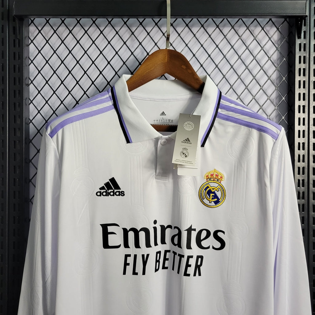 Camisa Manga Longa Real Madrid I 2022/2023