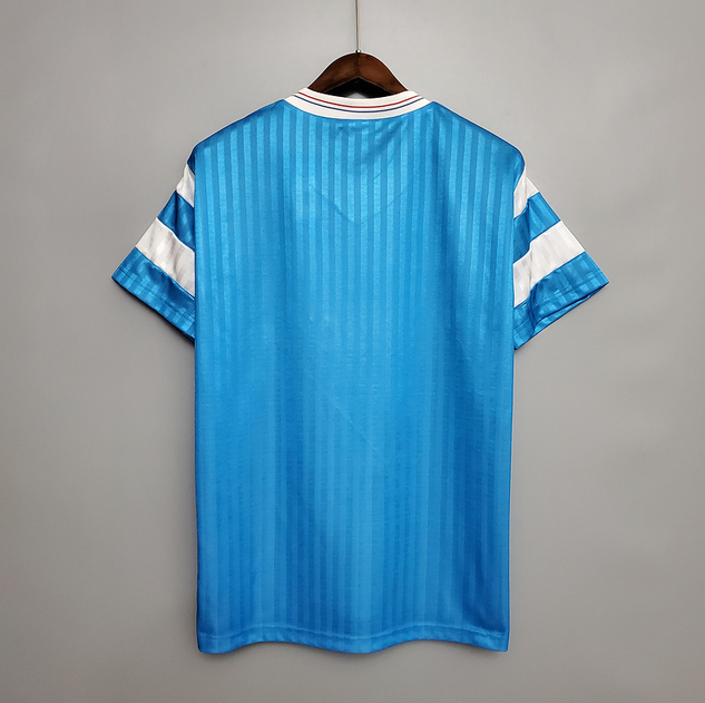 Camisa Marseille Retrô 1990 Azul