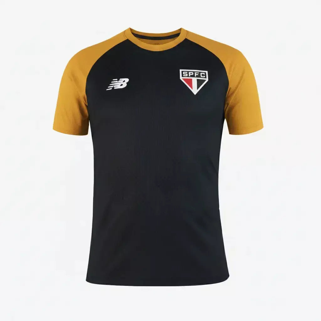 Camisa São Paulo Treino Preta/Amarela 2026/2027