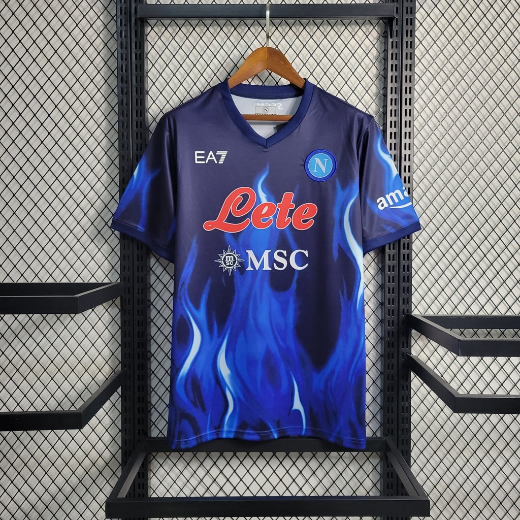 Camisa Napoli Edição Especial "Flames" 2022/2023