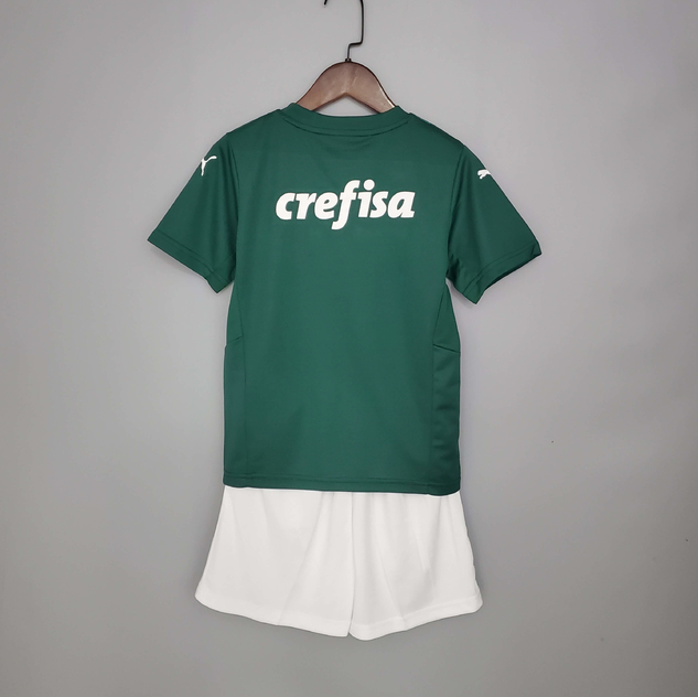 Conjunto Infantil Palmeiras I Verde - Camisa e Shorts - Puma