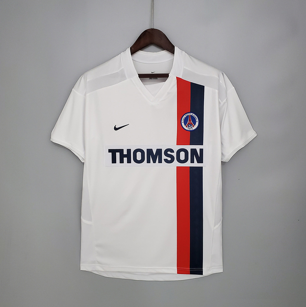 Camisa PSG Retrô 2002/2003 Branca