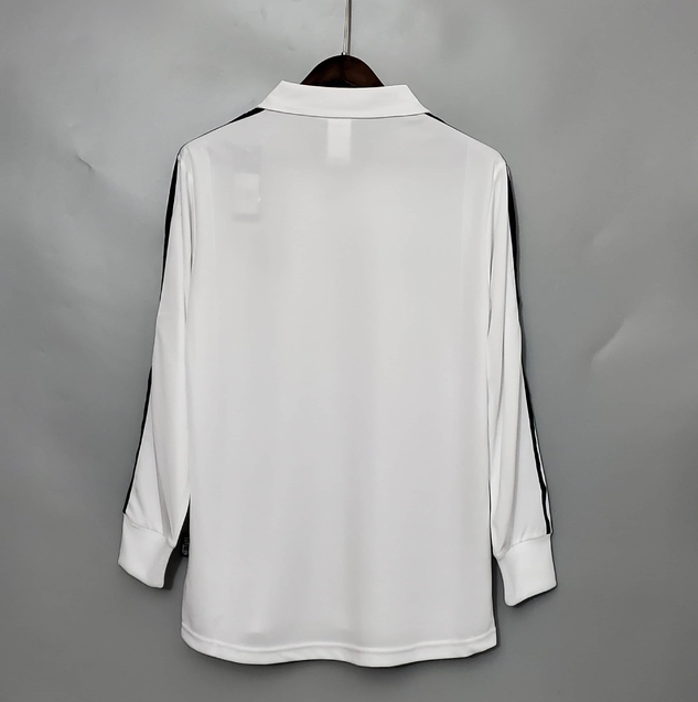 Camisa Manga Longa Retrô Real Madrid 2002