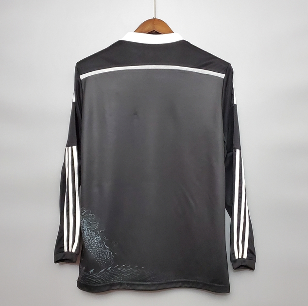 Camisa Manga Longa Retrô Real Madrid 2014/2015