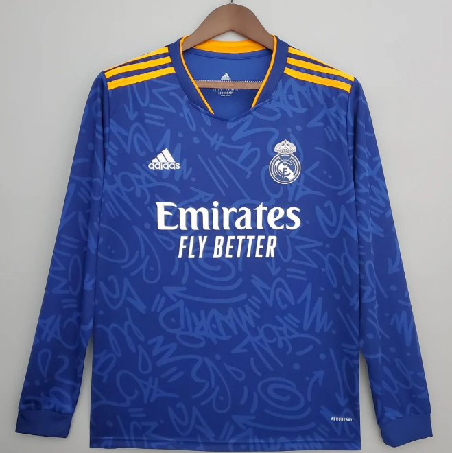 Camisa Manga Longa Real Madrid II 2021/2022
