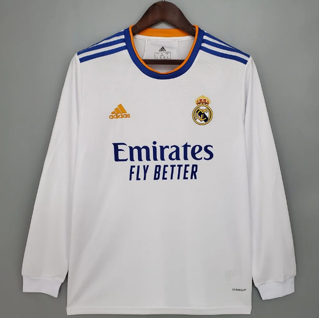 Camisa Manga Longa Real Madrid I 2021/2022