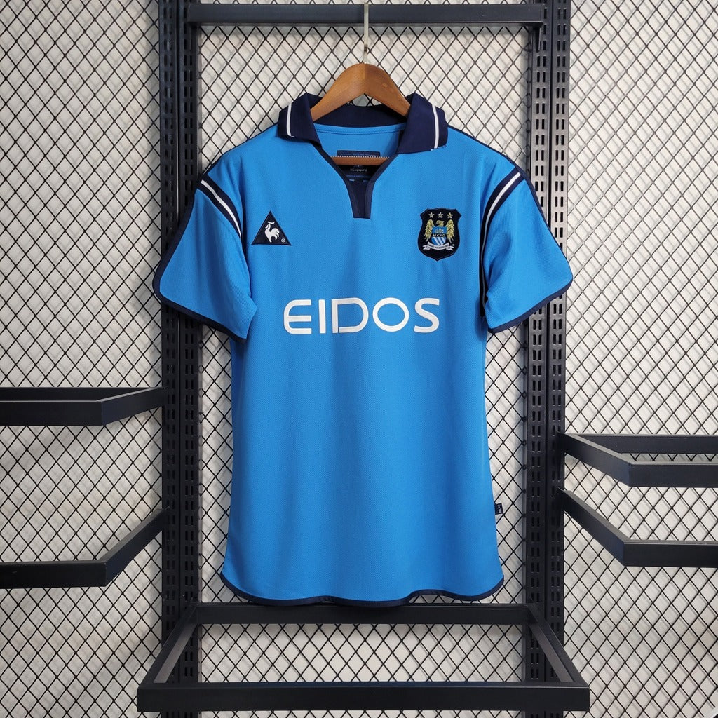Camisa Manchester City Retrô 2001