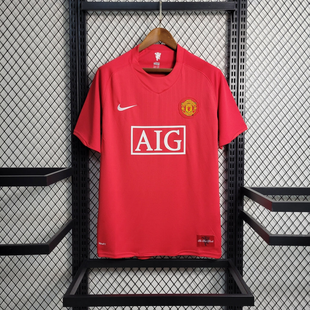 Camisa Manchester United Retrô 2007