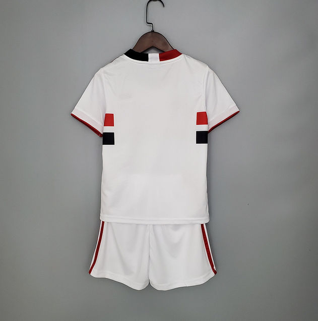 Conjunto Infantil São Paulo I Branco - Camisa e Shorts - Adidas