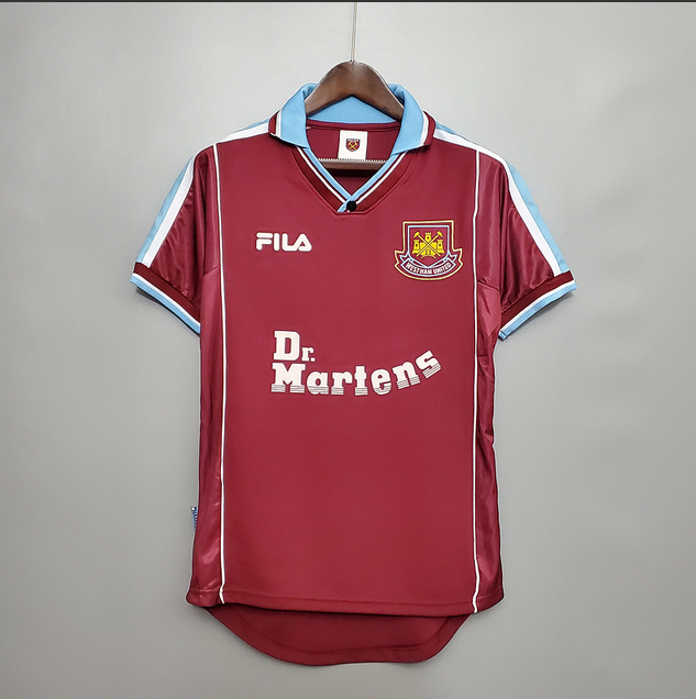 Camisa West Ham Retrô 1999/2001