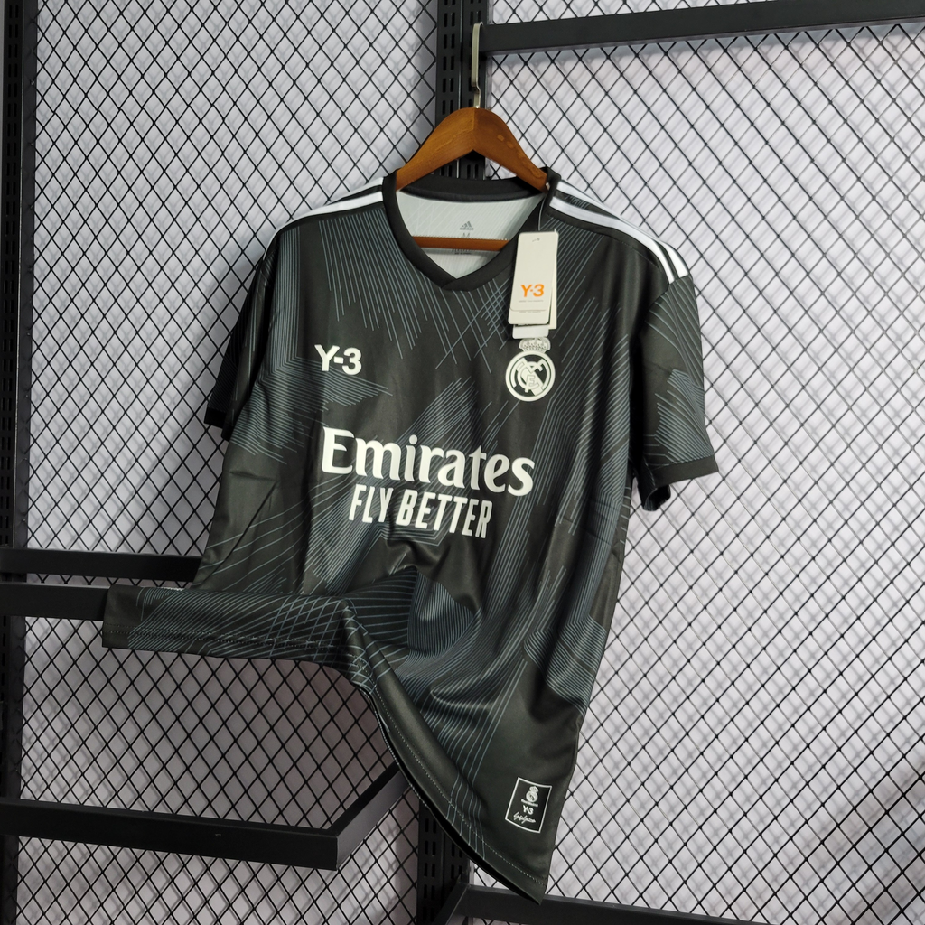 Camisa Real Madrid Y-3 - Black Edition