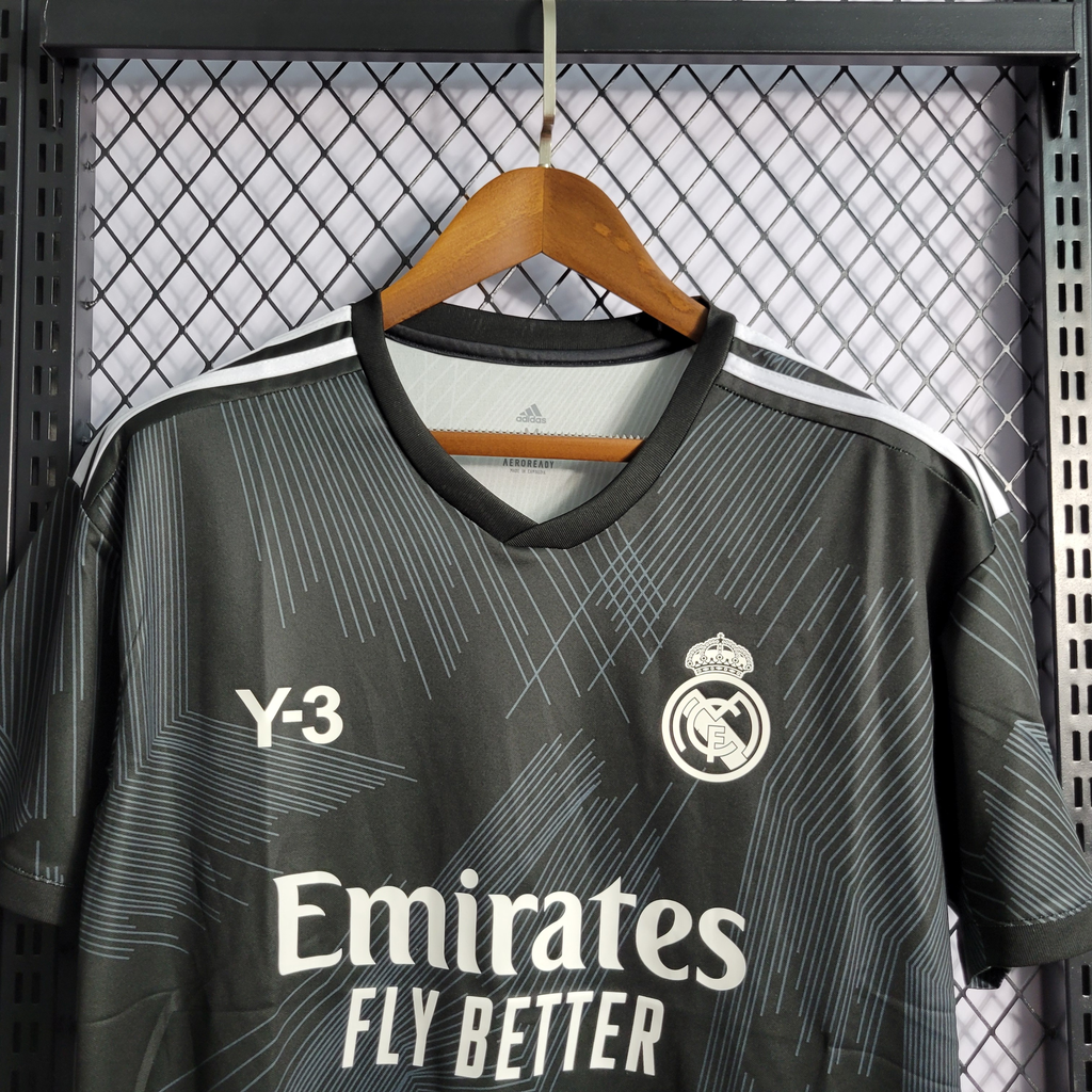 Camisa Real Madrid Y-3 - Black Edition